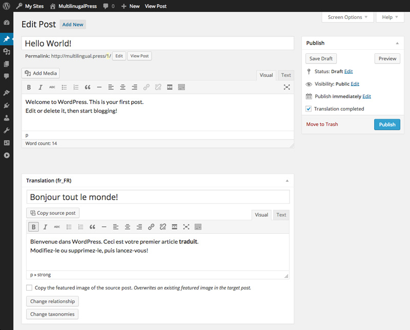 MultilinguaPress-edit-post